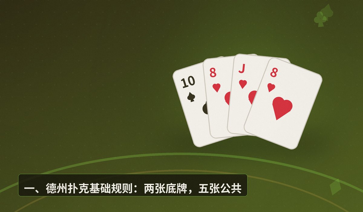 德州扑克新手入门教程15分钟 - 德州扑克新手入门教程：15分钟掌握核心规则与策略