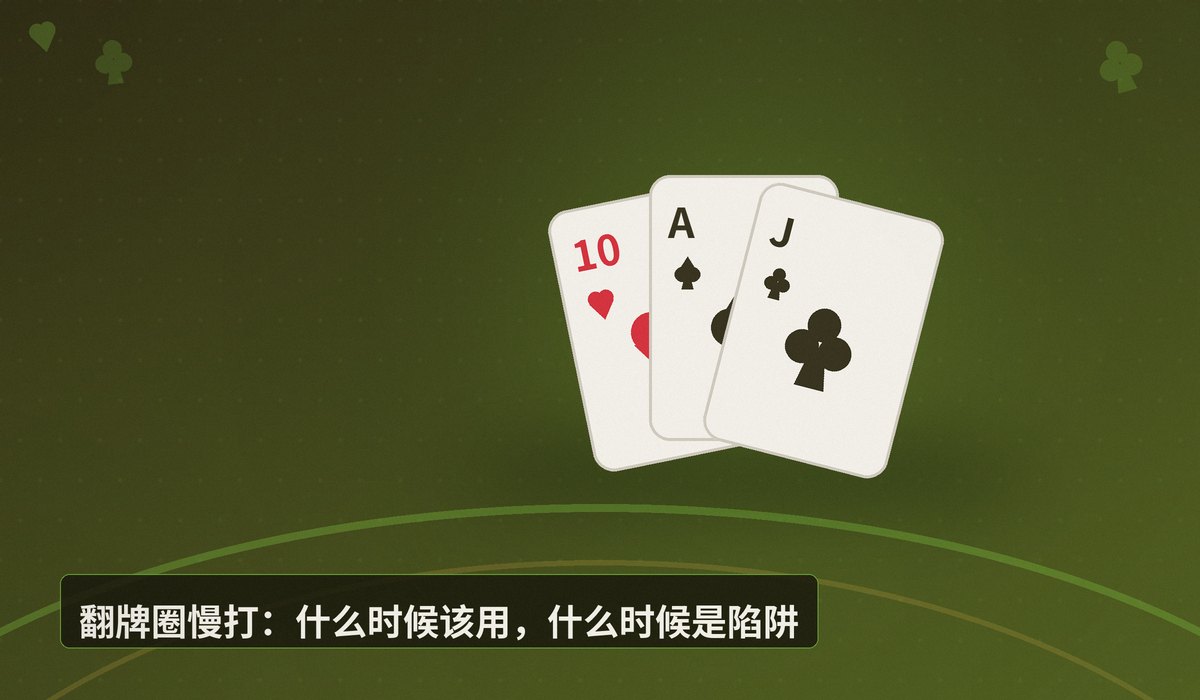 https://www.reddit.com/r/poker/comments/1udfog2/what_do_you_think_about_these_hands/ - 翻牌慢打还是转牌加注?两个决策点的深度拆解